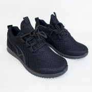 Літні чорні кросівки з сіткою 41р 26.5см для щоденного використан...