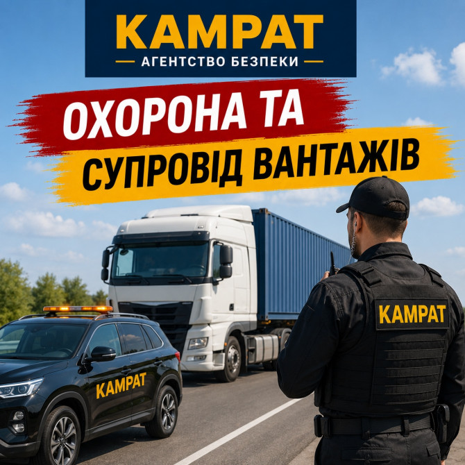 Супровід та охорона вантажів Кривий Ріг Камрат - изображение 1