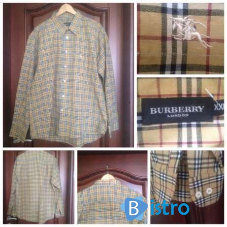 Новая мужская рубашка BURBERRY XXL/16/44 - изображение 1