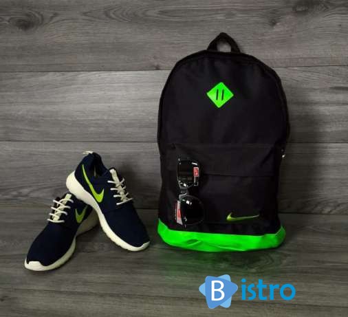 Городской рюкзак Nike спортивный мужской женский портфель сумка 8 цвет - изображение 1