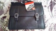 Новый бизнес портфель Samsonite из натур. кожи (сумка для ноутбука)
