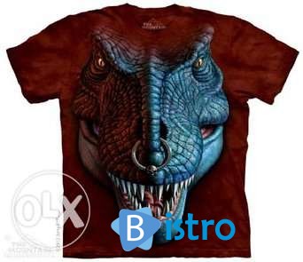 Футболка мужская Mountain Men's T Rex Face T-Shirt Размер М Оригинал - изображение 1