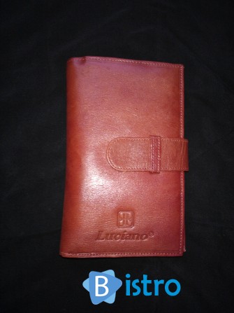 кошелёк-портмоне из кожи - изображение 1
