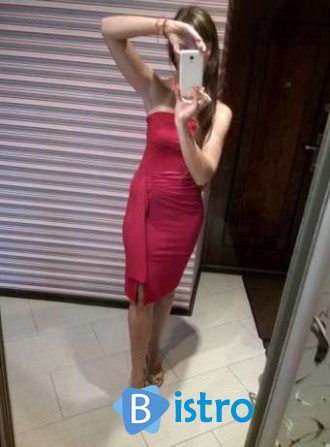 Вечернее ярко-красное платья, платье! Размер S (36-38)! - изображение 1