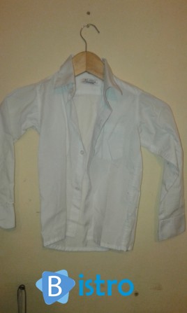 Белая рубашка на 5-7 лет - изображение 1