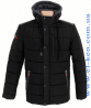 Зимняя куртка EL&KEN - черная 222 модель