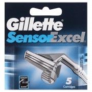Gillette Sensor Excel (5 картриджей в упаковке) - Сменные кассеты